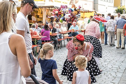 Dillingen, Straßenkünstlerfest