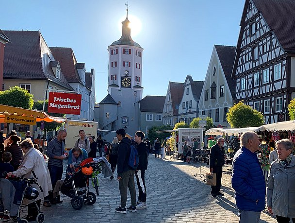 Herbstmarkt in Günzburg