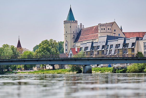 Stadtsilhouette Lauingen, Donau