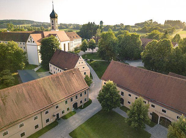 Oberschönenfeld von oben