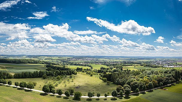 Ries-Panoramaweg Rossfeld b. Oettingen