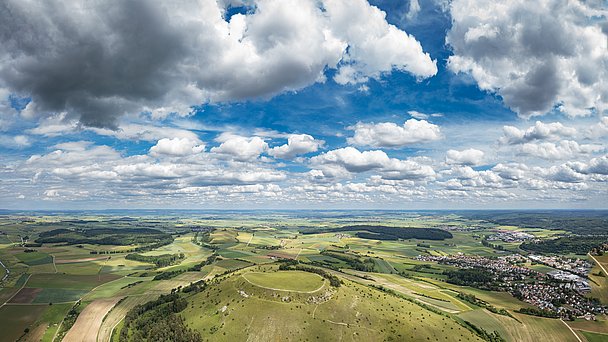 Ries-Panoramaweg, der Ipf bei Bopfingen