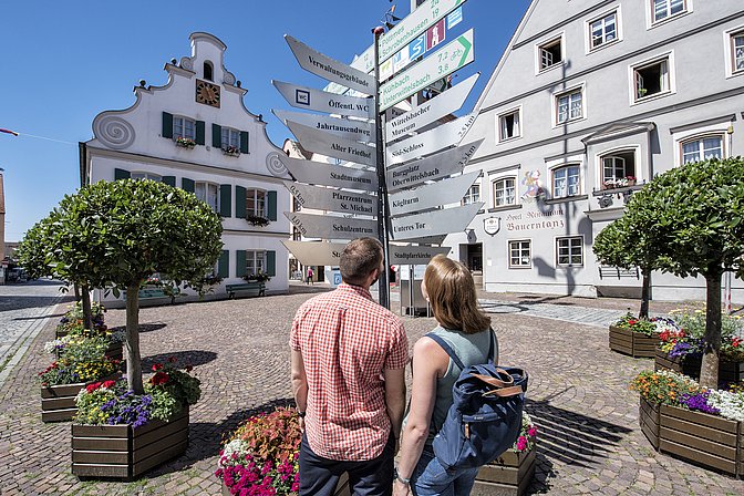 Aichach Marktplatz