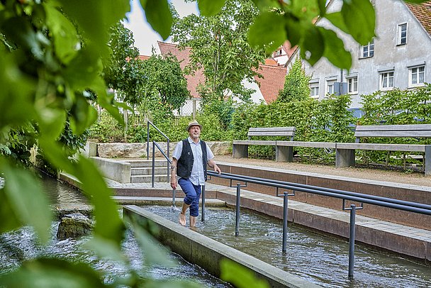 Kneippen Nördlingen, Horst Lenner - Gesichter Bayerisch-Schwaben