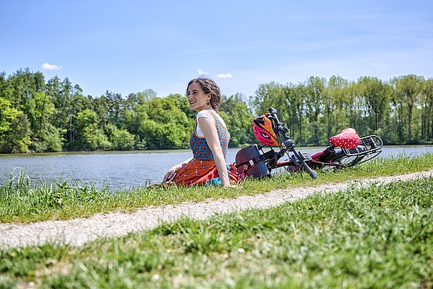 Sandra Müller, Radfahren Günz - Gesichter Bayerisch-Schwaben