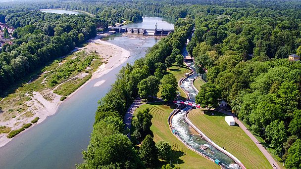 Eiskanal - Location für Wassersport-Veranstaltungen