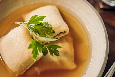 Schwaebische Maultaschen, Kulinarisches Erbe Bayerisch-Schwaben