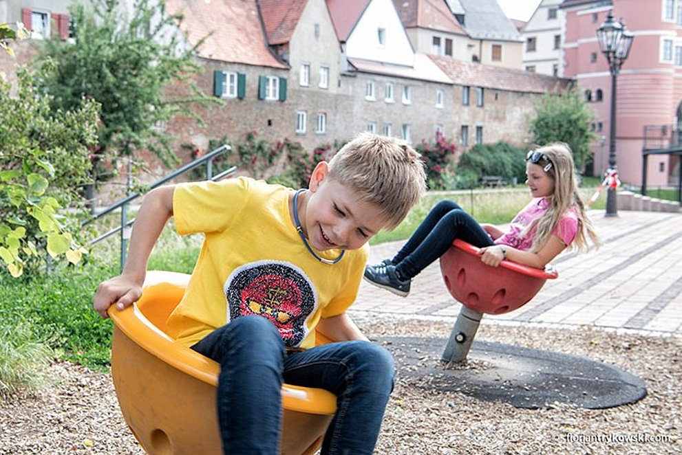 Familienausflug in Donauwörth, Bayerisch-Schwaben