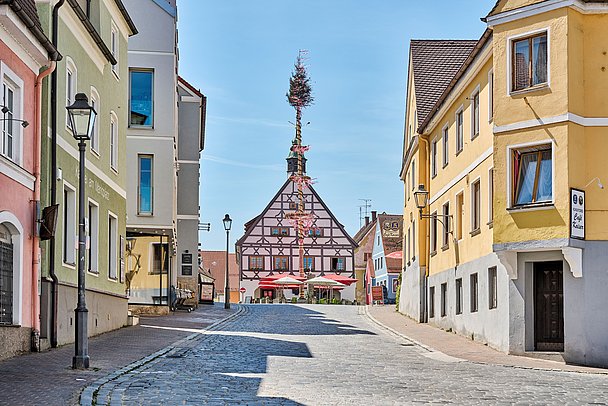 Stadt Krumbach, Rathausplatz