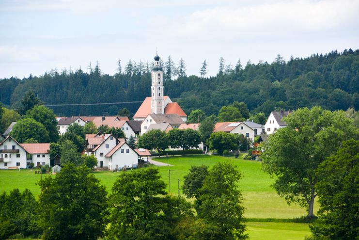 Ortsansicht Gabelbach/ St. Martin Zusmarshausen