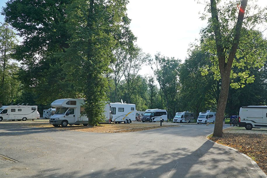 Wohnmobilstellplatz am Waldbad