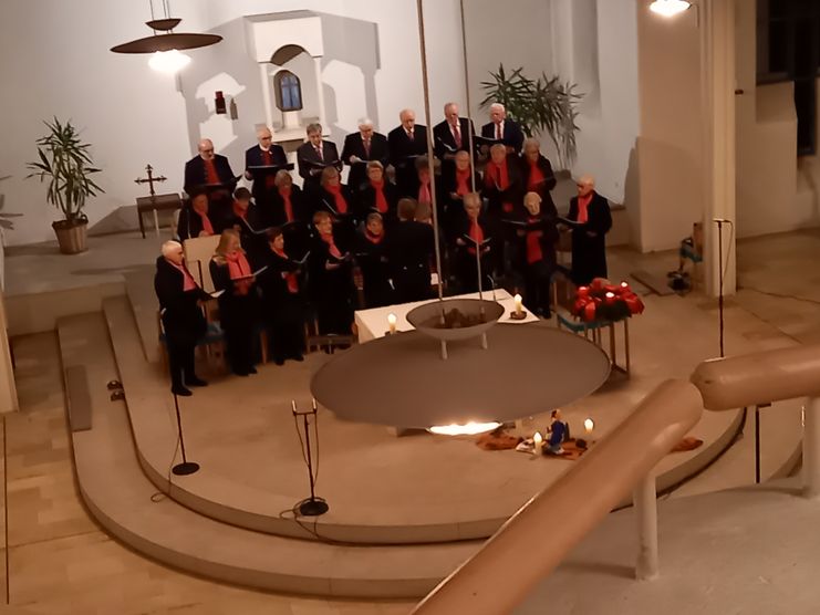 Vorweihnachtliches  Singen und Musizieren