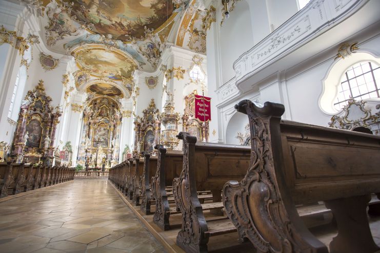 Klosterkirche im Kloster Roggenburg