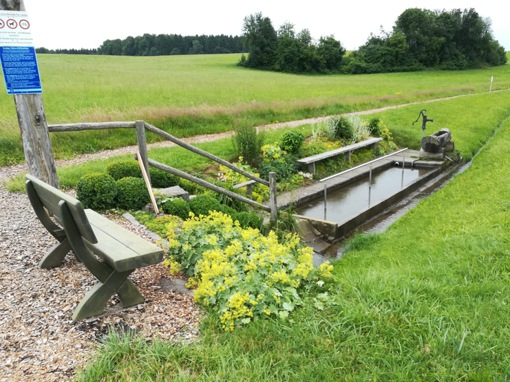 Naturkneippanlage Ellerbach mit Armtauchbecken