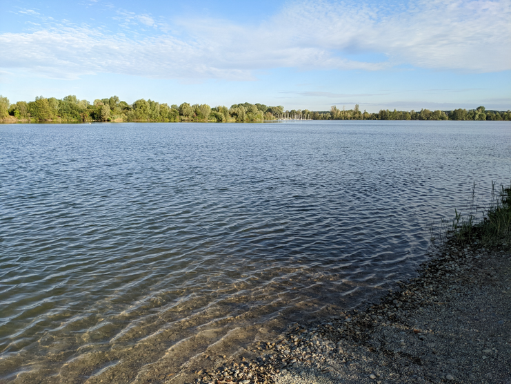 Wagerseen bei Weisingen mit Segelhafen