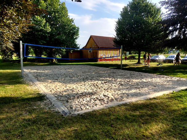 Volleyballfeld beim Riedlerspielplatz Günzburg