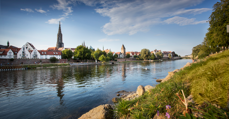 Stadtpanorama von Ulm