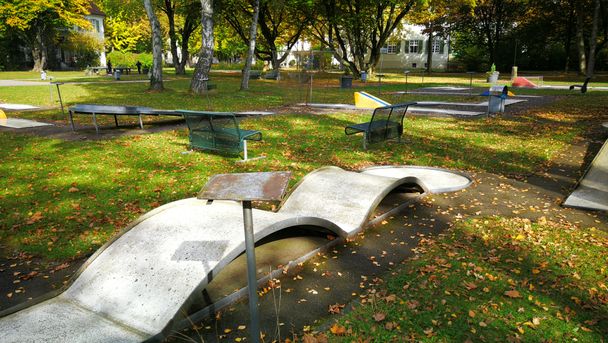 Minigolfanlage im Bezirkskrankenhaus Günzburg