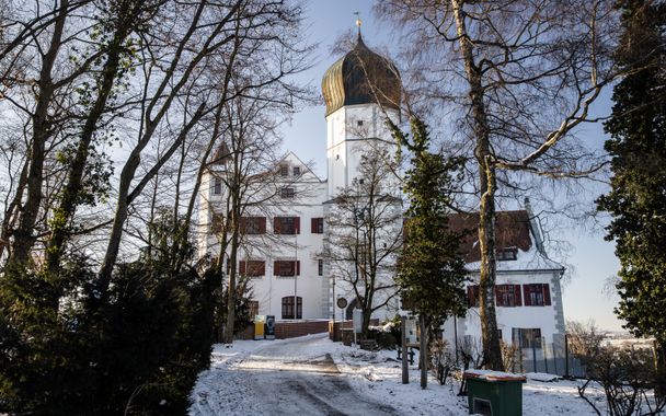 Vöhlinschloss Illertissen im Winter