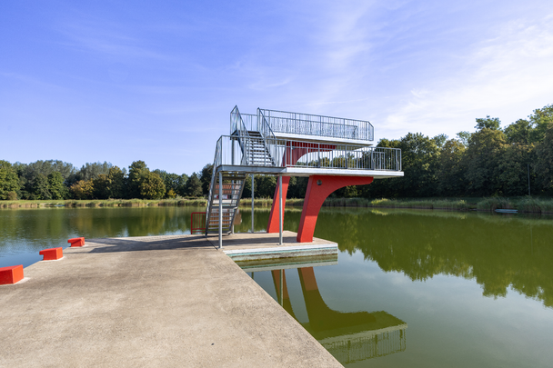 Sprungturm Gartnersee Gundelfingen