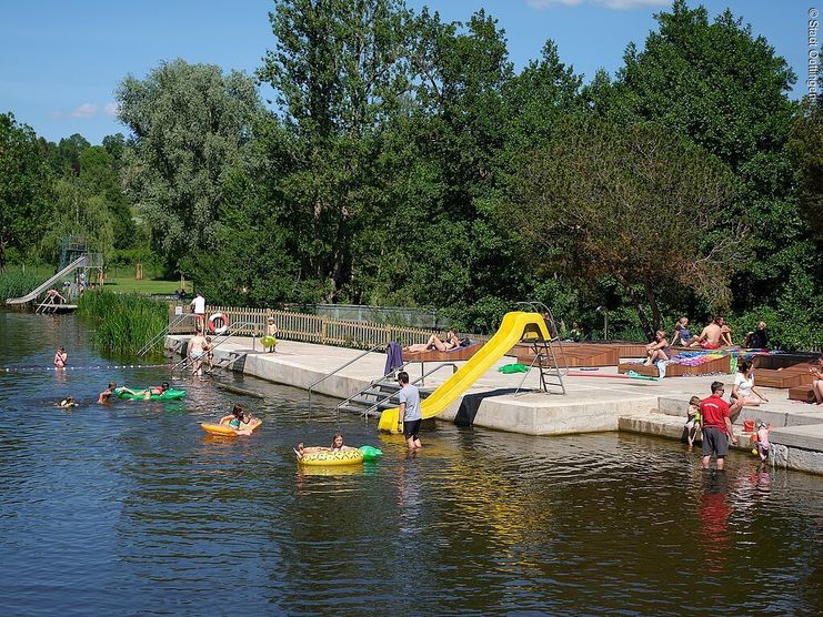 Wörnitz-Flussfreibad