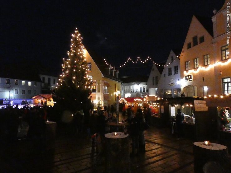 Romantischer Weihnachtsmarkt