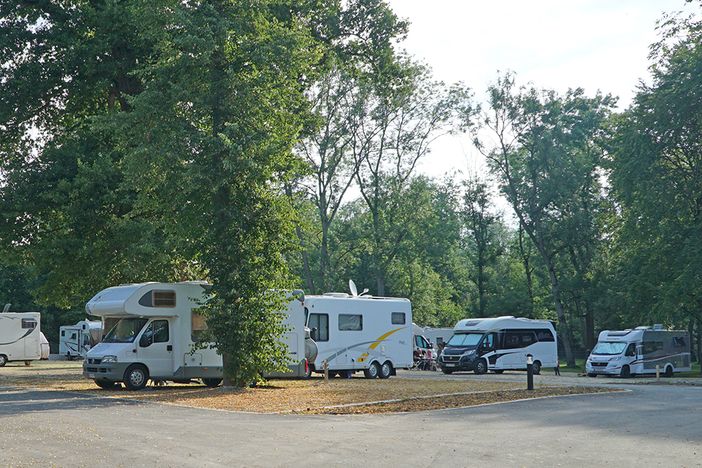 Wohnmobilstellplatz am Waldbad