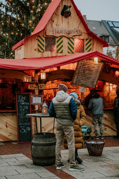 Mittelalterlicher Weihnachtsmarkt