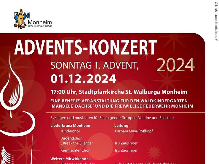 Adventskonzert in Monheim