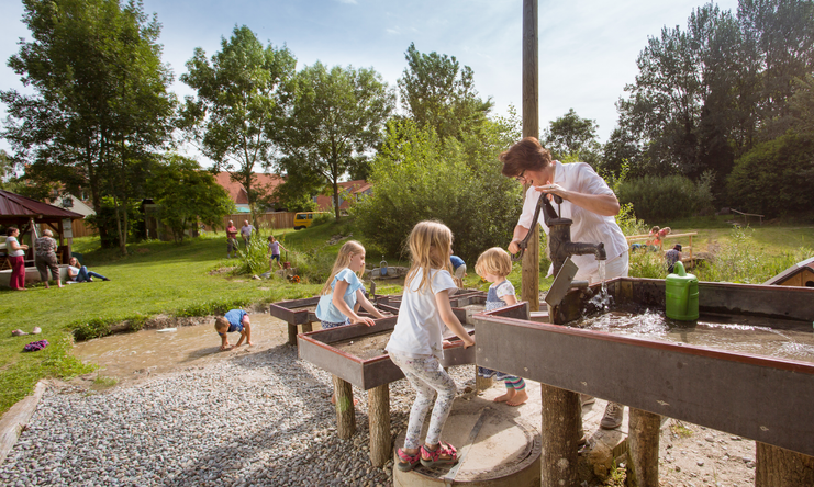 Wasserspielplatz