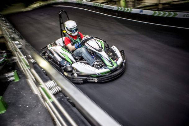 Kart im Ecodrom Neu-Ulm