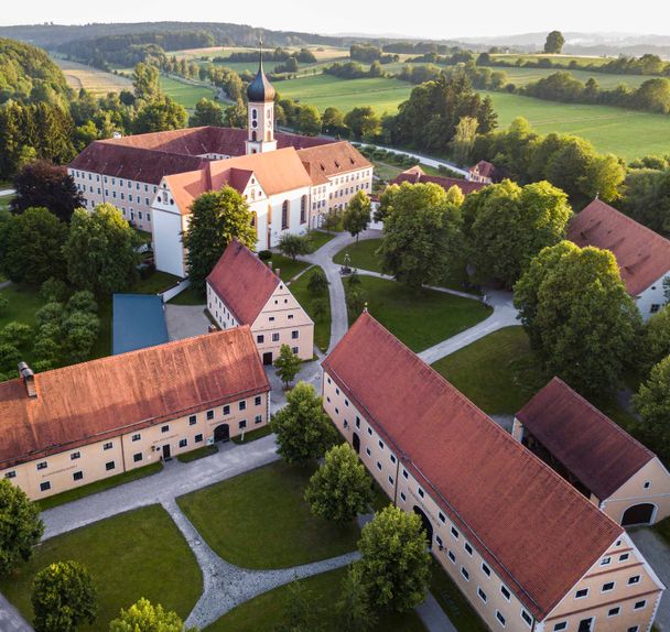 Kloster Oberschönenfeld Luftbild