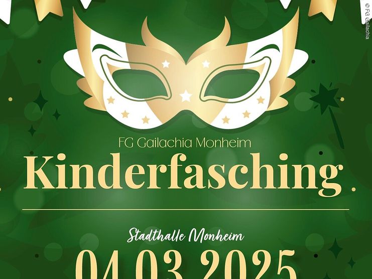 Kinderfasching der FG Gailachia in Monheim