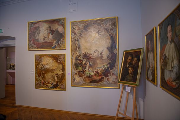 Exponate im Klostermuseum Roggenburg