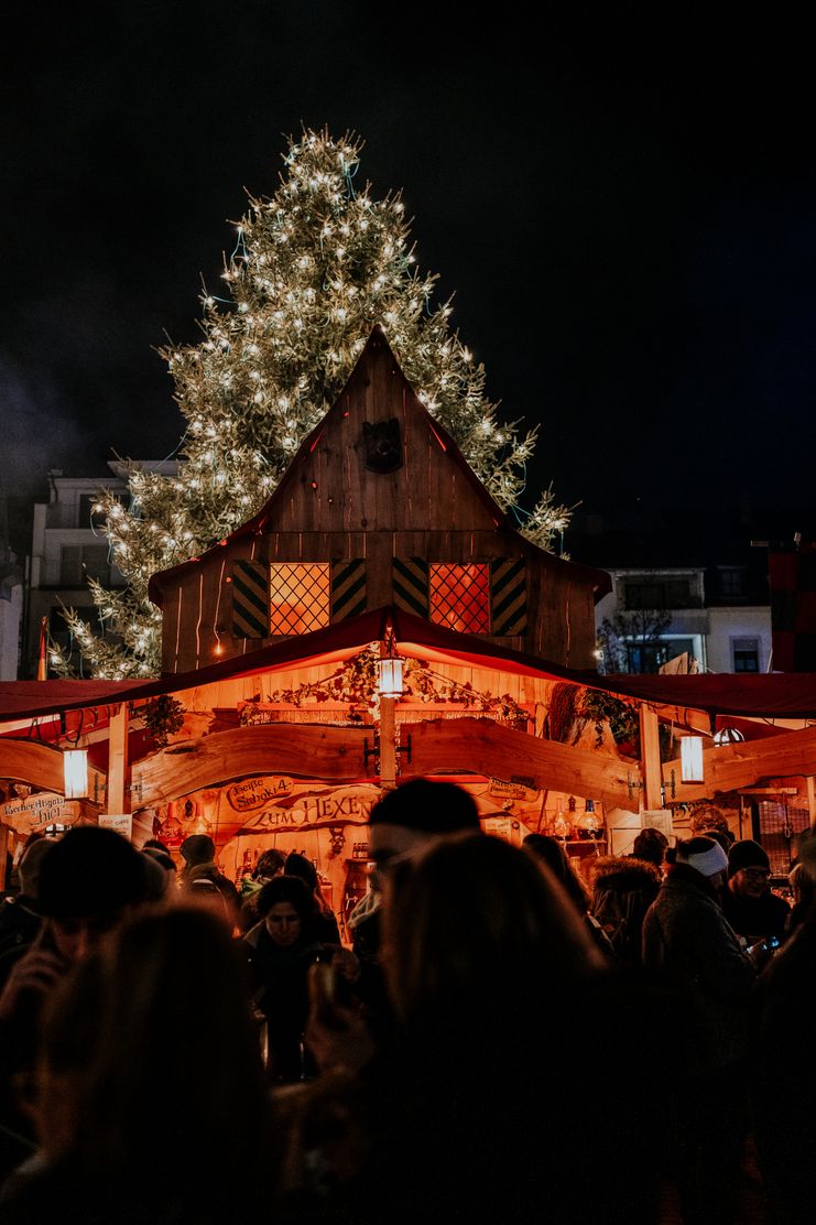 Mittelalterlicher Weihnachtsmarkt