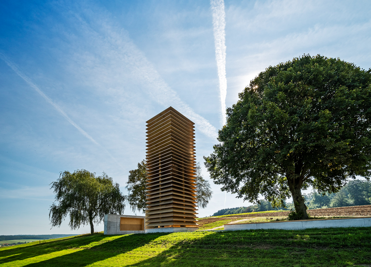 Wegkapelle von Volker Staab bei Kesselostheim