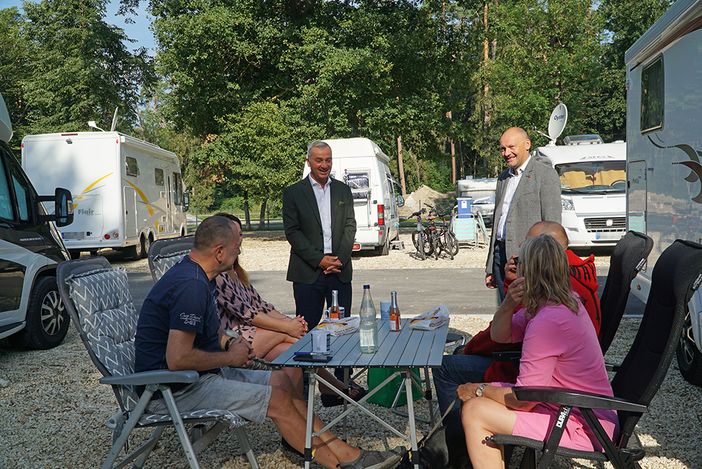 Wohnmobilstellplatz am Waldbad