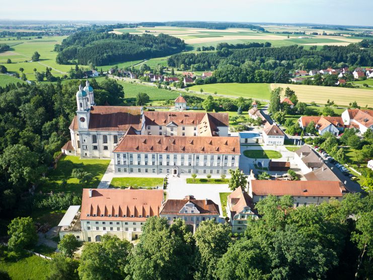 Kloster Holzen Luftaufnahme