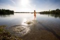 Badespaß und Schwimmen in Seen, Flüssen und Bädern in Bayerisch-Schwaben © Fouad Vollmer