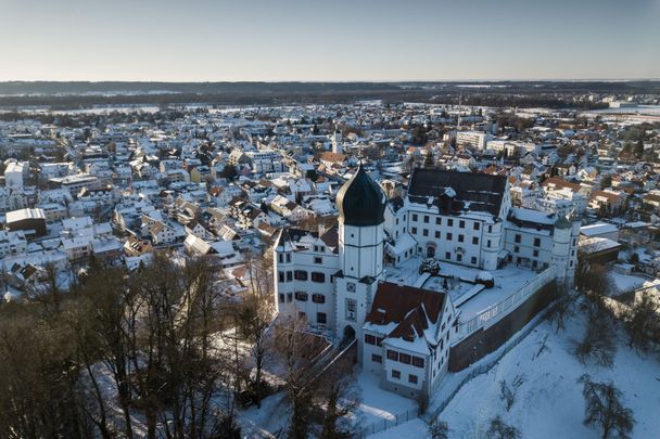 Illertisser Vöhlinschloss im Winter